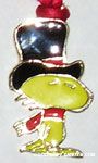 Woodstock in Top Hat and Scarf Necklace