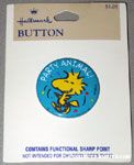 Woodstock dancing 'Party Animal' Button