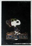 Snoopy on Skis with goggles 'Alpine Mead' Pin