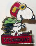 Flying Ace skiing 'Steamboat' Pin