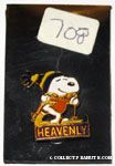 Snoopy skiing with outstretched arms 'Heavenly Valley' Pin