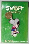 Snoopy playing basketball Pin