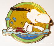 Snoopy swimmer Pin