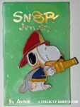 Snoopy firefighter Pin