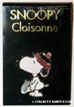 Snoopy skating in stocking cap Pin