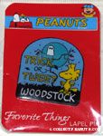 Woodstock under moon 'Trick or Tweet' Favorite Things Pin