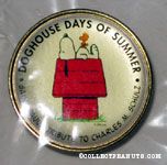 Snoopy on doghouse 'Dog Days of Summer' Saint Paul tribute Pin
