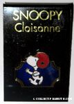 Snoopy walking in football helmet Pin