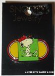 Snoopy golfing Pin