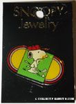 Snoopy golfing Pin