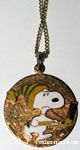 Snoopy Hockey Player Necklace