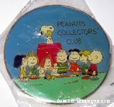 Peanuts Gang around Snoopy's doghouse Peanuts Collector Club Pin