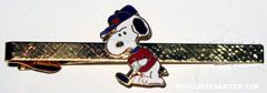 Snoopy Golfing Cloisonne Tie Clip