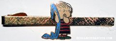 Linus with Blanket Cloisonne Tie Clip