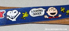 Snoopy, Woodstock & Charlie Brown 'Looking Good' Leather Belt
