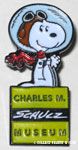 Astronaut Snoopy Charles M. Schulz Museum Pin