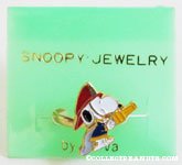 Snoopy firefighter Ring