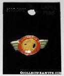 Snoopy Superbeagle Winged Crest Pin
