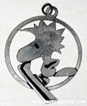 Woodstock on skis Pendant