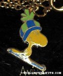 Woodstock wearing skiis Necklace