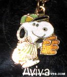 Baseball Snoopy Necklace