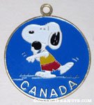 Snoopy shotput 'Canada' Pendant