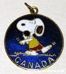 Snoopy shotput 'Canada' Pendant