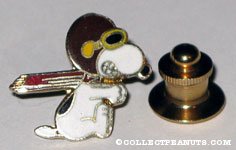 Snoopy Flying Ace Tie Tack