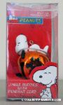 Snoopy lying on pumpkin bell