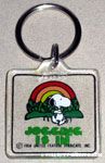 Snoopy Jogging Keychain