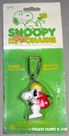 Snoopy with Spotted Hobo Pack Keychain
