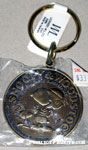 Snoopy & Woodstock Pirates Metal Keychain