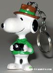 Snoopy holding camera Keychain