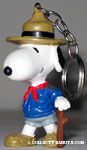 Beaglescout Leader Snoopy Keychain