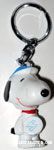 Snoopy with Tennis racket Bobblehead Keychain