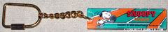 Snoopy playing Tennis Keychain