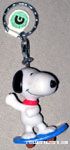 Snoopy skateboarding Keychain