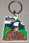 Beaglescout Snoopy & Woodstocks on top of Hill Keychain