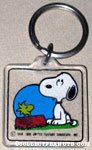 Woodstock in Snoopy's Dogdish Keychain