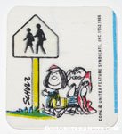 Peppermint Patty and Linus Cross Walk Sign Patch