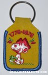 Snoopy with axe Bicentennial Keychain