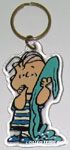 Linus holding Blanket Keychain