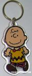 Charlie Brown Running Keychain