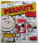 Snoopy with dish in Mouth Keychain