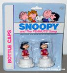 Lucy holding flower Bottle Cap