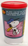 Snoopy playing baseball Denny's Restaurant Cup