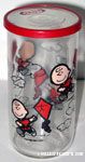 Charlie Brown with Kite Jelly Jar Glass