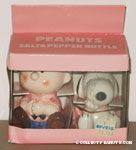 Snoopy & Charlie Brown sitting Salt and Pepper Bottles
