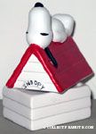 Snoopy on Doghouse Salt and Pepper Shakers