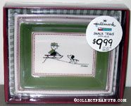 Peanuts gang outdoor winter activities Snack Trays
